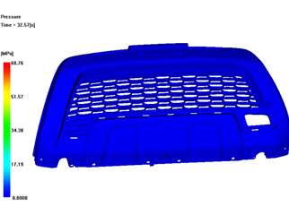 MoldFlow analysis